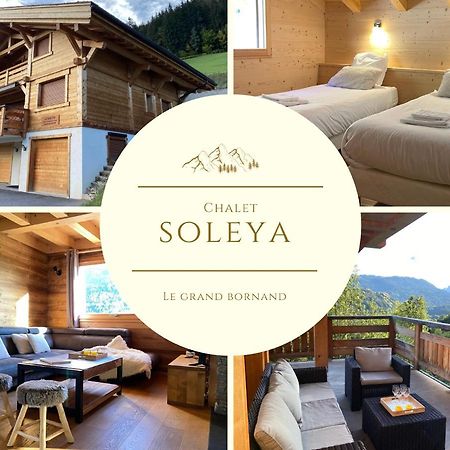 Chalet Soleya Le Grand-Bornand Esterno foto